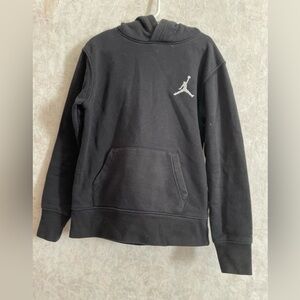 Jordan boys small black hoodie